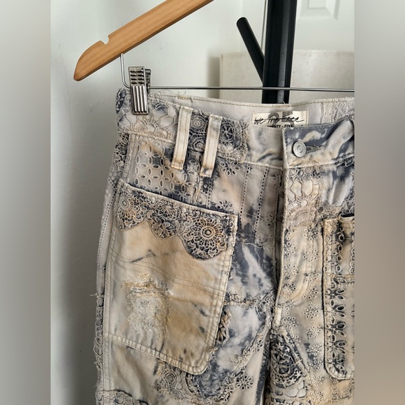 NWOT FREE PEOPLE WE THE FREE Rancher Slouchy Jeans | MSRP $228 - Picture 5 of 9